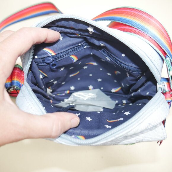 Vera Bradley Small Crossbody Love Is Love Rainbow Pride NWT - Picture 9 of 11